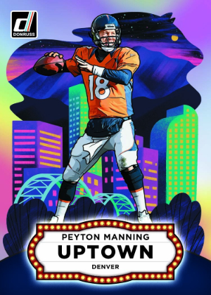 2026 Donruss Football Uptown Peyton Manning MOCK UP 2026 Donruss Football Uptown Peyton Manning MOCK UP
