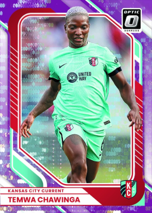 2026 Donruss Optic NWSL Soccer Base Optic Purple Pulsar Temwa Chawinga MOCK UP 2026 Donruss Optic NWSL Soccer Base Optic Purple Pulsar Temwa Chawinga MOCK UP