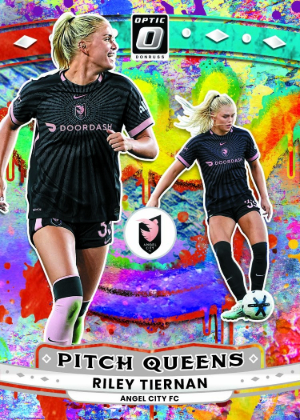 2026 Donruss Optic NWSL Soccer Pitch Queens Tie-Dye Riley Tiernan MOCK UP 2026 Donruss Optic NWSL Soccer Pitch Queens Tie-Dye Riley Tiernan MOCK UP