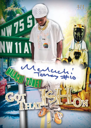2026 Leaf Football Got that Ish On Auto Malachi Toney MOCK UP