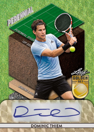 2026 Leaf Metal Golden Set Tennis Perennial Auto Dominic Thiem MOCK UP 2026 Leaf Metal Golden Set Tennis Perennial Auto Dominic Thiem MOCK UP