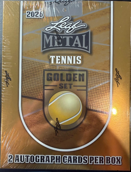 2026 Leaf Metal Golden Set Tennis