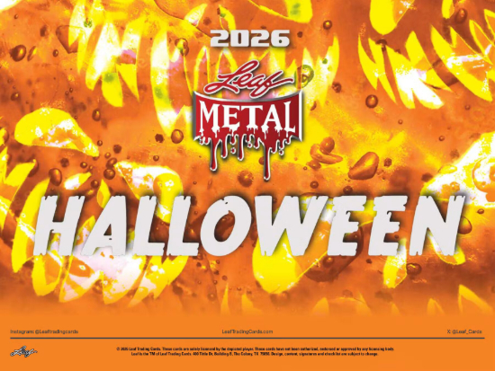 2026 Leaf Metal Halloween