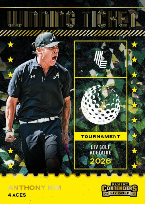 2026 Panini Contenders LIV Golf Winning Ticket Anthony Kim MOCK UP 2026 Panini Contenders LIV Golf Winning Ticket Anthony Kim MOCK UP