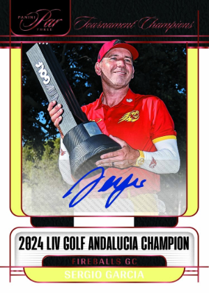 2026 Panini Par Three LIV Golf LIV Tournament Champions Signatures Sergio Garcia MOCK UP 2026 Panini Par Three LIV Golf LIV Tournament Champions Signatures Sergio Garcia MOCK UP