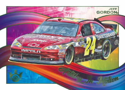 2026 Panini Track Kings NASCAR Artistry in Motion Jeff Gordon MOCK UP 2026 Panini Track Kings NASCAR Artistry in Motion Jeff Gordon MOCK UP