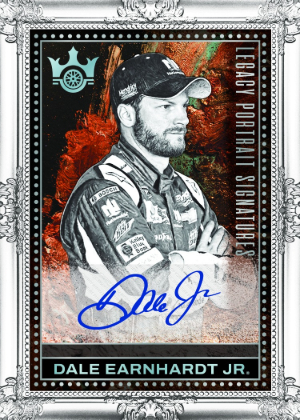 2026 Panini Track Kings NASCAR Legacy Portrait Signatures Dale Earnhardt Jr MOCK UP 2026 Panini Track Kings NASCAR Legacy Portrait Signatures Dale Earnhardt Jr MOCK UP