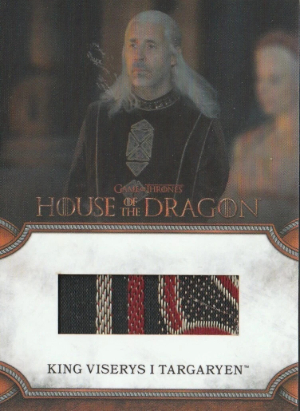2026 Rittenhouse House of the Dragon Series 2 Relics King Viserys I Targaryen 2026 Rittenhouse House of the Dragon Series 2 Relics King Viserys I Targaryen