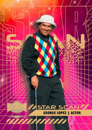 2026 Skybox Metal Universe SE MultiSport Star Scan George Lopez MOCK UP 2026 Skybox Metal Universe SE MultiSport Star Scan George Lopez MOCK UP