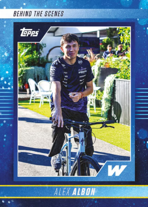 2026 Topps Atlassian Williams Racing Formula 1 Base Begind the Scenes Alex Albon MOCK UP 2026 Topps Atlassian Williams Racing Formula 1 Base Begind the Scenes Alex Albon MOCK UP