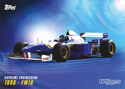 2026 Topps Atlassian Williams Racing Formula 1 Base Supreme Engineering FW18 MOCK UP 2026 Topps Atlassian Williams Racing Formula 1 Base Supreme Engineering FW18 MOCK UP