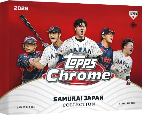 2026 Topps Chrome Samurai Japan Baseball