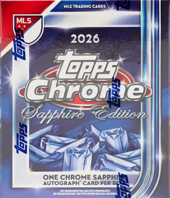 2026 Topps Chrome Sapphire MLS