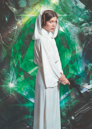 2026 Topps Chrome Sapphire Star Wars Hidden Gems Emerald Princess Leia MOCK UP 2026 Topps Chrome Sapphire Star Wars Hidden Gems Emerald Princess Leia MOCK UP
