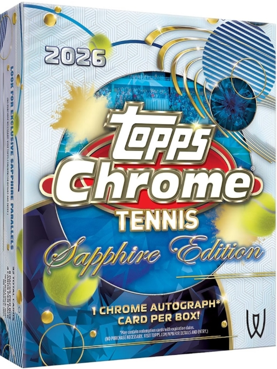 2026 Topps Chrome Sapphire Tennis