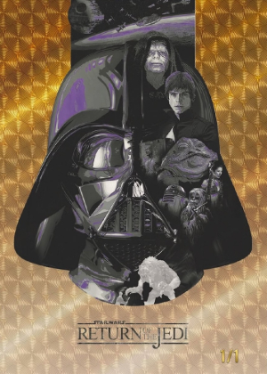 2026 Topps Chrome Star Wars Eras SuperFractor Return of the Jedi MOCK UP 2026 Topps Chrome Star Wars Eras SuperFractor Return of the Jedi MOCK UP