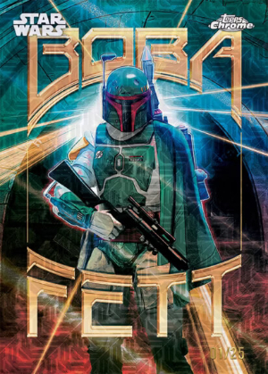2026 Topps Chrome Star Wars Galactic Maximalists Mojo Boba Fett MOCK UP 2026 Topps Chrome Star Wars Galactic Maximalists Mojo Boba Fett MOCK UP