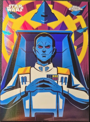 2026 Topps Chrome Star Wars Kyber Light Grand Admiral Thrawn 2026 Topps Chrome Star Wars Kyber Light Grand Admiral Thrawn