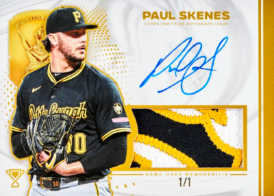 2026 Topps Five Star Baseball Award Winners Auto Relic Paul Skenes MOCK UP 2026 Topps Five Star Baseball Award Winners Auto Relic Paul Skenes MOCK UP