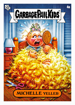 2026 Topps Garbage Pail Kids Halloween Scream Queens MICHELLE Yeller MOCK UP 2026 Topps Garbage Pail Kids Halloween Scream Queens MICHELLE Yeller MOCK UP
