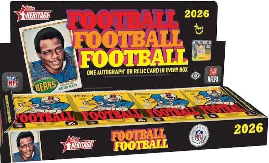 2026 Topps Heritage Football