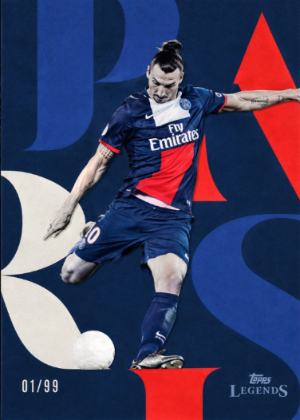 2026 Topps Legends Paris Saint-Germain Base MOCK UP