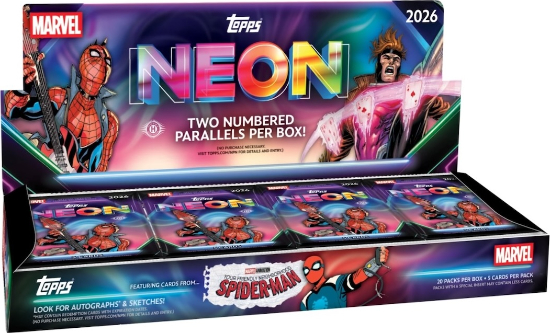 2026 Topps Neon Marvel 2026 Topps Neon Marvel