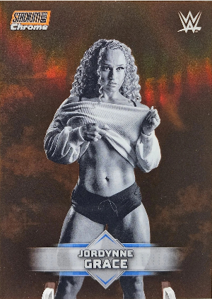 2026 Topps Stadium Club WWE Base Chrome Jordynne Grace 2026 Topps Stadium Club WWE Base Chrome Jordynne Grace