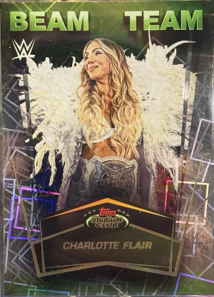 2026 Topps Stadium Club WWE Beam Team Charlotte Flair 2026 Topps Stadium Club WWE Beam Team Charlotte Flair
