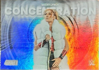 2026 Topps Stadium Club WWE Concentration Becky Lynch 2026 Topps Stadium Club WWE Concentration Becky Lynch