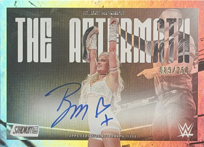 2026 Topps Stadium Club WWE The Aftermath Auto Blake Monroe 2026 Topps Stadium Club WWE The Aftermath Auto Blake Monroe