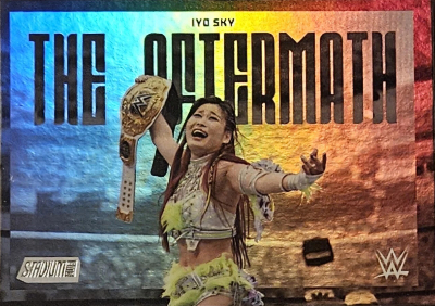 2026 Topps Stadium Club WWE The Aftermath Iyo Sky 2026 Topps Stadium Club WWE The Aftermath Iyo Sky