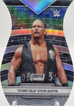 2026 Topps Stadium Club WWE Triumvirates Stone Cold 2026 Topps Stadium Club WWE Triumvirates Stone Cold