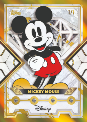 2026 Topps Vault Disney Disney Diamonds Gold Mickey Mouse MOCK UP 2026 Topps Vault Disney Disney Diamonds Gold Mickey Mouse MOCK UP