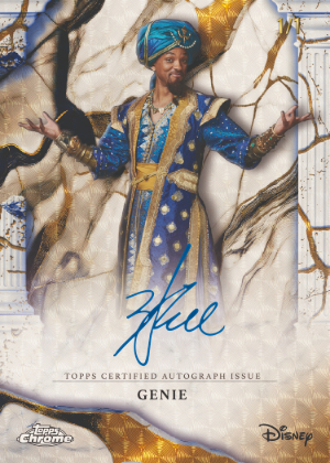 2026 Topps Vault Disney Immortal Autographs SuperFractor Will Smith as Genie MOCK UP 2026 Topps Vault Disney Immortal Autographs SuperFractor Will Smith as Genie MOCK UP