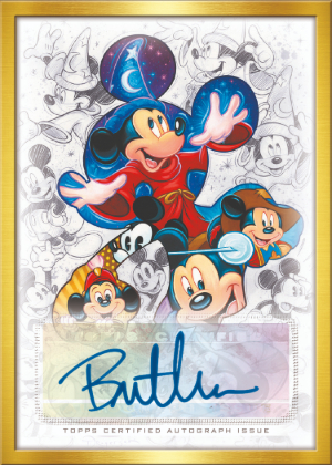 2026 Topps Vault Disney Magic Montage Auto Bret Iwan as Mickey Mouse MOCK UP 2026 Topps Vault Disney Magic Montage Auto Bret Iwan as Mickey Mouse MOCK UP